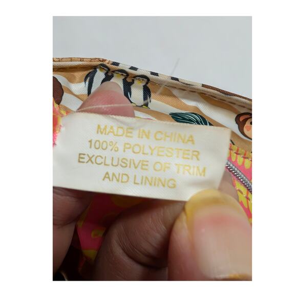 Harajuku Lovers Crossbody Bag Beige Women’s Purse Animals - USED - Picture 7 of 8